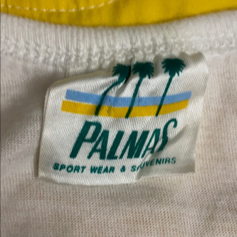 Vintage Neon Beach Ixtapa Zihuatanejo Mexico Tank - Picture 8 of 15